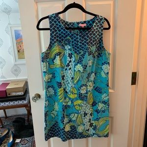 Fish Pattern Lilly Pulitzer Delia Shift